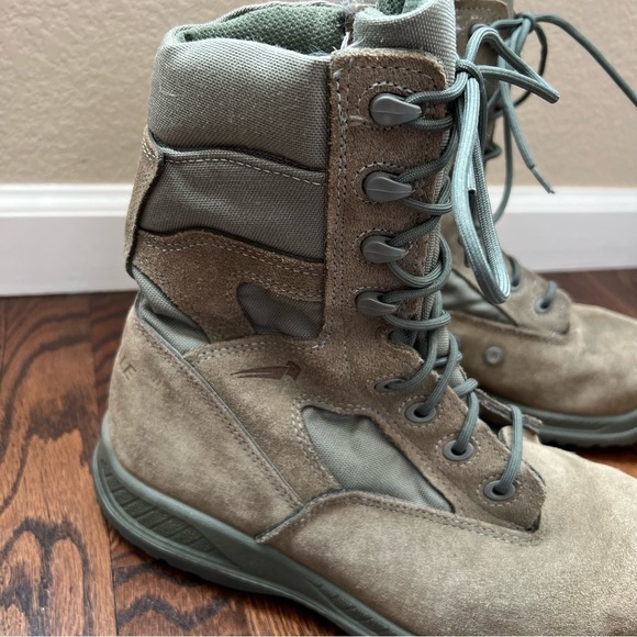 Belleville 610 ST Suede Military Boots Insulated Men’s Size 9.5 W Green Outdoor, main image 8